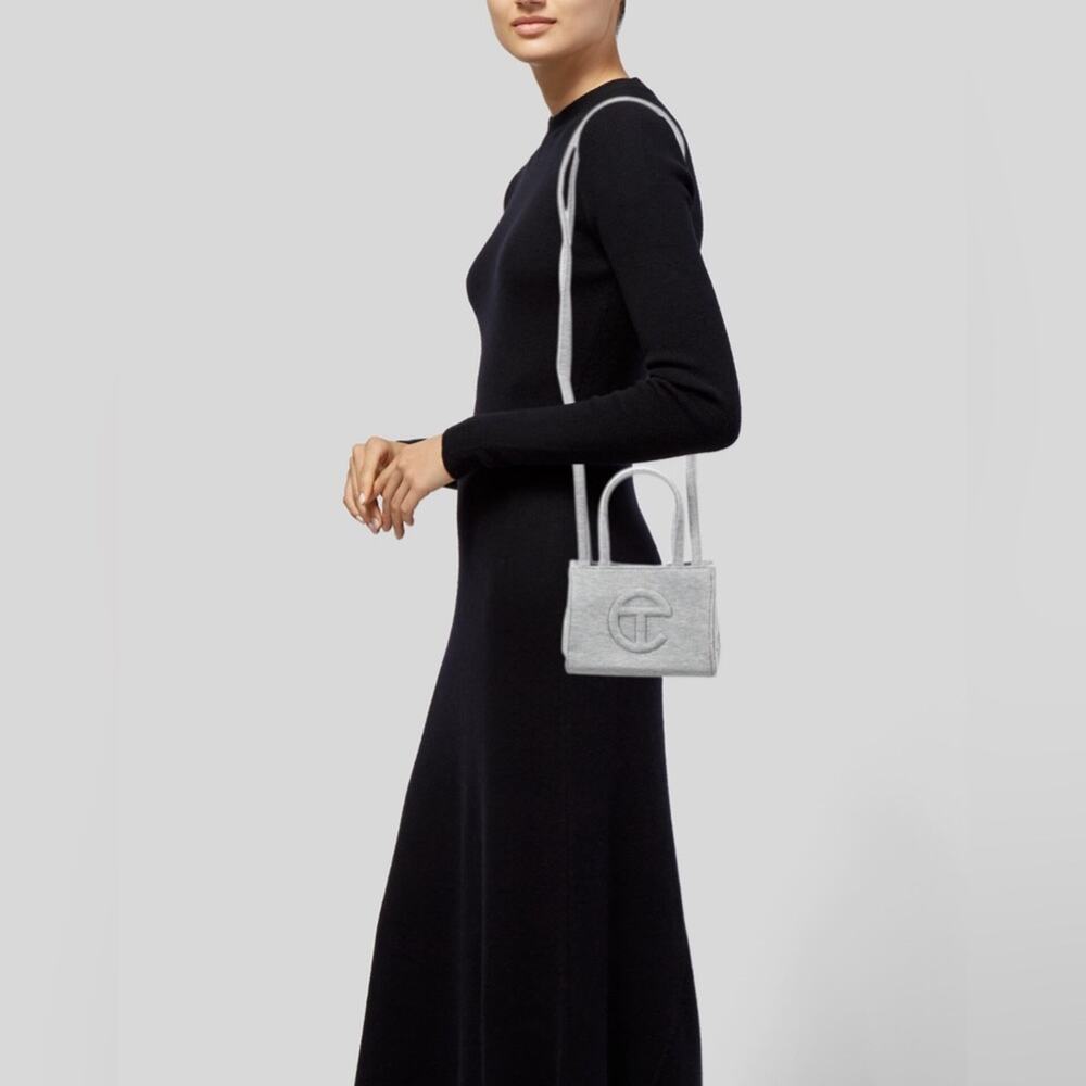 #UGG x TELFAR Small Fleece Shopping Bag Heather Gray